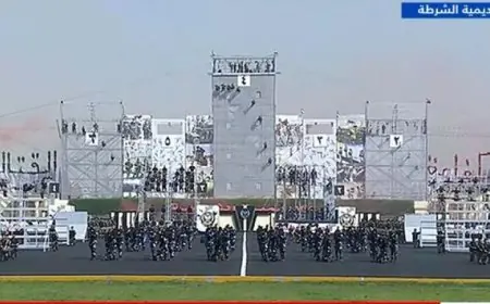 الرئيس السيسي يشهد استعراضات القوة البدنية لطلاب أكاديمية الشرطة