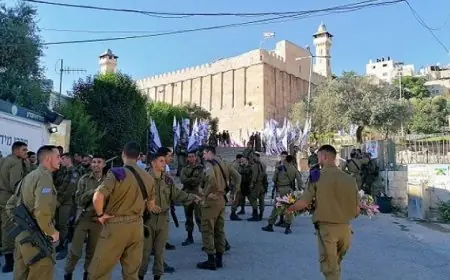 قوات الاحتلال تمنع الفلسطينيين من دخول الحرم الإبراهيمي