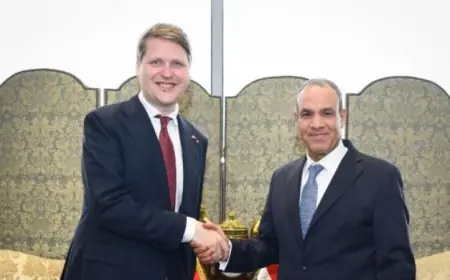 عبد العاطي يستعرض مع وزير التنمية الدولية النرويجي آخر مستجدات الجهود المصرية