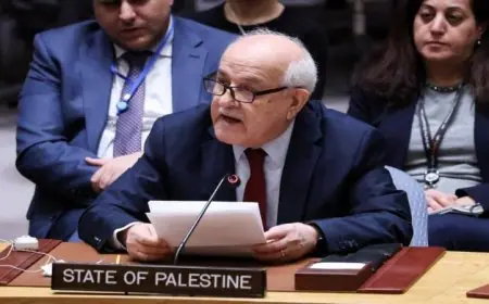 مندوب فلسطين في الأمم المتحدة يبرز ضرورة تعزيز الجهود لإنهاء الاحتلال