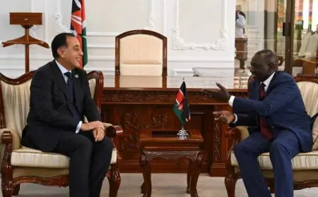 الرئيس الكيني يجتمع مع رئيس الوزراء لتعزيز التعاون المشترك بين البلدين