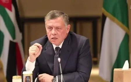 الملك عبدالله يؤكد أن وقف إطلاق النار في غزة يمثل خطوة حيوية لإنهاء النزاع