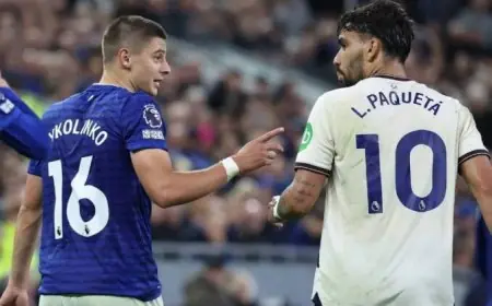 تعادل مثير بين ايفرتون ووست هام 1-1 في الدوري الانجليزي الممتاز