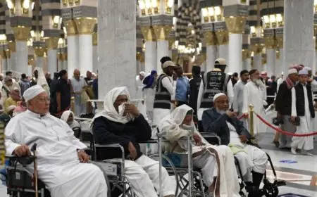 العناية بالحرمين تقدم خدمات شاملة لذوي الإعاقة وكبار السن في المسجد النبوي