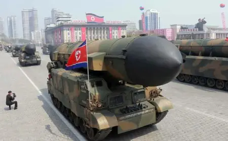 سول تشهد بروفة عرض عسكري ضخم في ذكرى تأسيس حزب العمال الكوري الشمالي