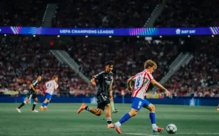 أتلتيكو مدريد يحقق انتصاراً ساحقاً على آينتراخت فرانكفورت بخمسة أهداف في دوري أبطال أوروبا
