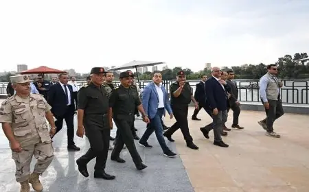 رئيس الوزراء يقوم بجولة تفقدية لنادي وفندق بنها المخصص للمدنيين والعسكريين