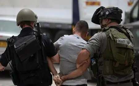 الاحتلال الإسرائيلي يواصل الاعتقالات والاقتحامات في الضفة الغربية بفلسطين