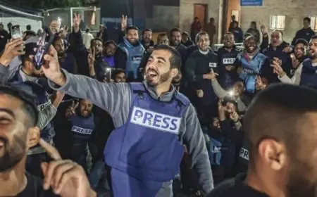 استشهاد الصحفي الفلسطيني صالح الجعفراوي برصاص مسلحين في غزة