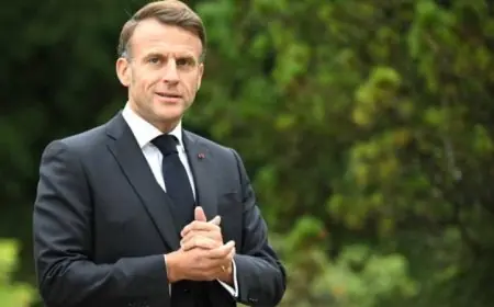ماكرون يعلن إمكانية تحقيق السلام بين إسرائيل وغزة والمنطقة بأسرها