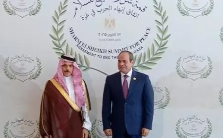 وزير الخارجية السعودي يقود وفد بلاده في قمة شرم الشيخ للسلام لتعزيز الاستقرار الإقليمي