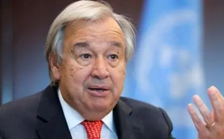 جوتيريش يؤكد دعم الأمم المتحدة لإنهاء الصراع في غزة وتخفيف معاناة المدنيين