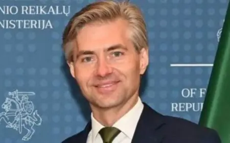 وزير خارجية ليتوانيا يدعو العالم للتوحد من أجل تحقيق السلام الدائم في الشرق الأوسط