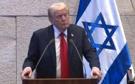 ترامب يغادر إسرائيل متوجها إلى شرم الشيخ لحضور قمة السلام المرتقبة حول غزة