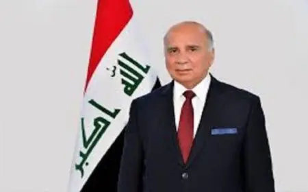 وزير الخارجية العراقي يؤكد أهمية الدور المصري في تحقيق وقف إطلاق النار