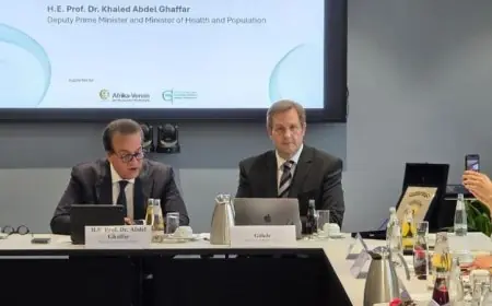 وزير الصحة يلتقي ممثلي التحالف الصحي الألماني لتعزيز أطر التعاون الصحي