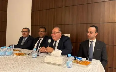 لقاء مثير لقنصل مصر في الرياض مع رموز الجالية المصرية في المنطقة الشرقية بالسعودية