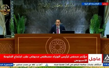 مدبولي يقدم التهاني للرئيس السيسي بمناسبة نجاح قمة شرم الشيخ للسلام