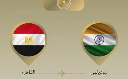 وزير الخارجية ينطلق إلى نيودلهى لتعزيز علاقات الشراكة الاستراتيجية بين البلدين