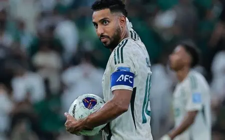 سالم الدوسري يقترب من الفوز بجائزة أفضل لاعب في آسيا قبل الحفل المنتظر