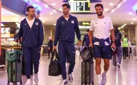 استعدادات المصري البورسعيدي في طرابلس لمواجهة الاتحاد الليبي في الكونفدرالية صور