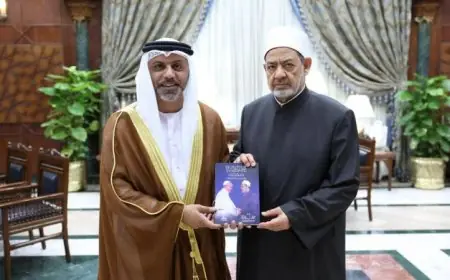الإمام الأكبر يبرز قوة العلاقات الراسخة بين الأزهر ودولة الإمارات قيادة وشعباً