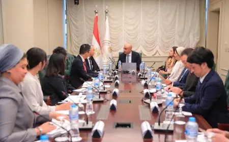 وزير التعليم يلتقي وفد جايكا لزيادة التعاون في تطوير المدارس المصرية اليابانية