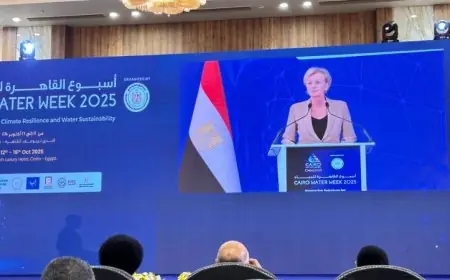 سفيرة الاتحاد الأوروبي تؤكد أن أسبوع القاهرة للمياه تحول إلى منصة عالمية لصنع الحلول الفعالة