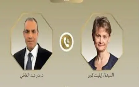 وزير الخارجية المصري ونظيرته البريطانية يناقشان تطورات اتفاق إنهاء الحرب في غزة