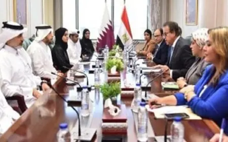 وزير الصحة يعقد اجتماعاً مع نظيره القطري لاستكشاف فرص التعاون الصحي المشترك
