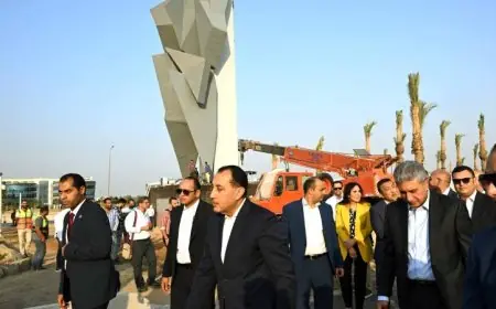 مدبولي يتفقد تقدم أعمال تطوير المنطقة المحيطة بالمتحف الكبير ويطمئن على إنجازها