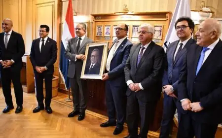 وزراء الشباب والتعليم العالي والثقافة في احتفالية تكريم خالد العناني بمشاركة مميزة