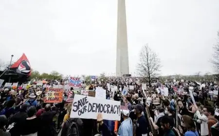 ملايين المعارضين لترامب ينطلقون في مظاهرات حاشدة السبت في جميع أنحاء أمريكا