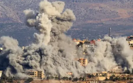 غارات مكثفة من الاحتلال الإسرائيلي تستهدف جنوب وشرق لبنان