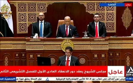 انطلاق الجلسة الافتتاحية لمجلس الشيوخ عبر بث مباشر لجميع المتابعين