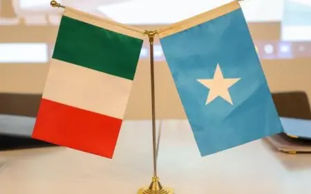 الصومال وإيطاليا تتفاوضان لتعزيز التعاون في مجالات الدفاع والأمن البحري