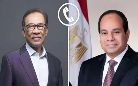 الرئيس السيسي يتطلع لتعزيز التعاون مع ماليزيا في مؤتمر إعادة إعمار غزة