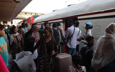 السكة الحديد تطلق الرحلة 26 لنقل السودانيين في إطار مبادرة العودة الطوعية