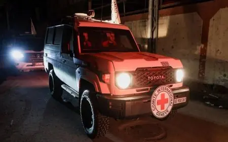 الجيش الإسرائيلي يؤكد نقل الصليب الأحمر لجثث رهائن من جنوب غزة