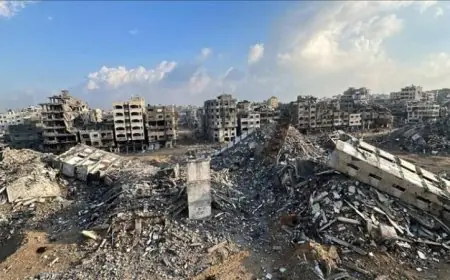 الأمم المتحدة تبدأ حملة شاملة لإزالة الأنقاض في قطاع غزة