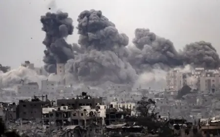 استشهاد وإصابة مدنيين في غارة جوية إسرائيلية على شرق جباليا في غزة