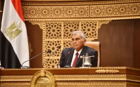 رئيس البرلمان العربي يحتفل بانتخاب المستشار عصام فريد رئيسا لمجلس الشيوخ