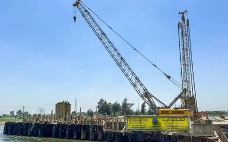 وزير الري يشارك في تحديث قنطرة فم بحر مويس في القليوبية وتعزيز مشروعات البنية التحتية