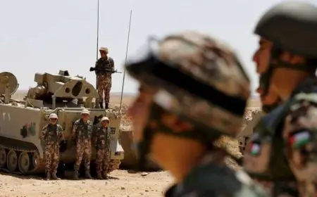 القوات المسلحة الأردنية تنجح في إحباط تسلل شخص عبر الحدود الشمالية