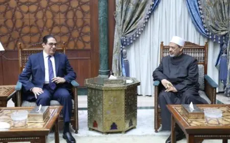 شيخ الأزهر يستقبل رئيس جامعة القاهرة لتعزيز التعاون العلمي والثقافي بين المؤسستين