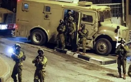 الاحتلال الإسرائيلي يشن هجومًا على قرية بورين في نابلس بالضفة الغربية