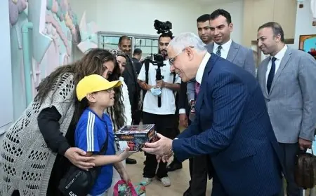 النائب العام يتفقد مستشفى سرطان الأطفال 57357 ويعزز الدعم للمرضى