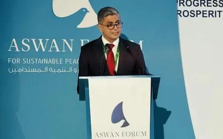 ختام نجاحات منتدى أسوان الخامس للسلام والتنمية المستدامة