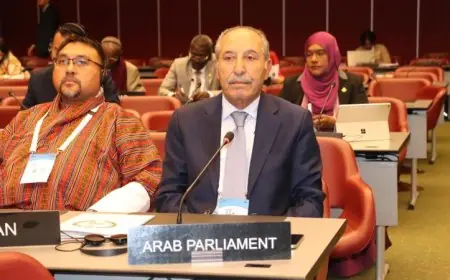 البرلمان العربي يدعو المجتمع الدولي لاتخاذ إجراءات فعالة لوقف سباق التسلح