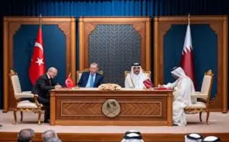 أمير قطر والرئيس التركي يدشنان شراكات جديدة بتوقيع مذكرات تفاهم بين الدوحة وأنقرة